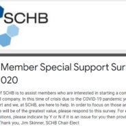 SCHB Member Special Support Survey April 2020