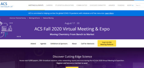 ACS Fall 2020 Virtual Meeting & Expo
