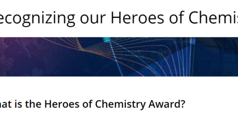 Nominations for the 2022 ACS Heroes of Chemistry Awards