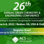 26th Annual Green Chemistry & Engineering Conference